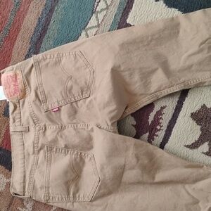 👖Levi’s 505 TAN COTTON “JEANS”  UniSex EPLC Sz 30